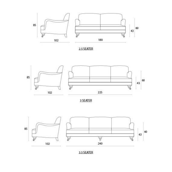 Fonda Sofa - London Essentials. Shop Luxury Furniture and Accessories