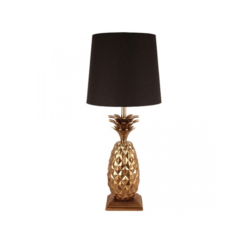 Pineapple Lamp, Gold